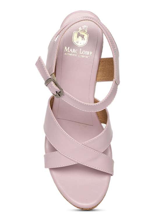 solid ankle strap wedge - 19733982 -  Standard Image - 3