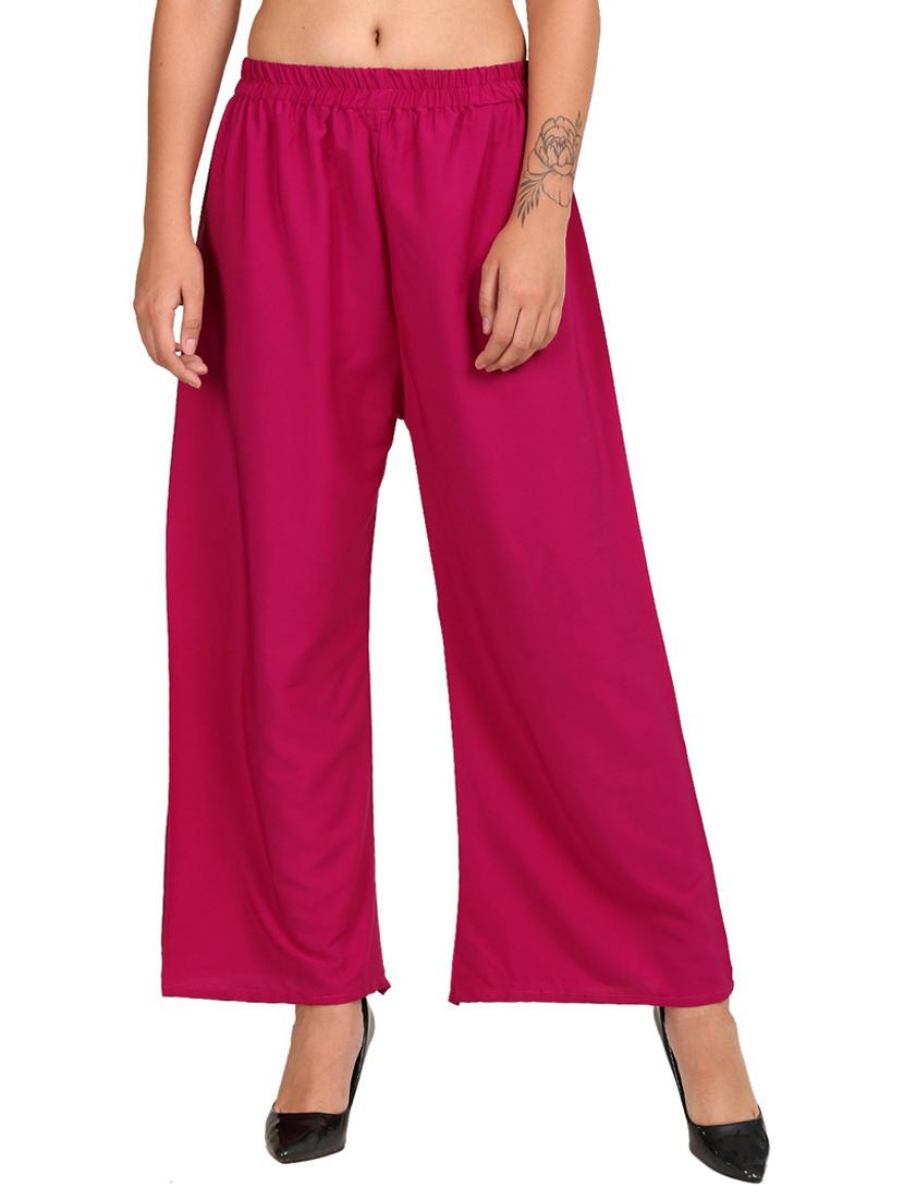 solid kurta palazzo set - 19735763 - Standard Image - 3