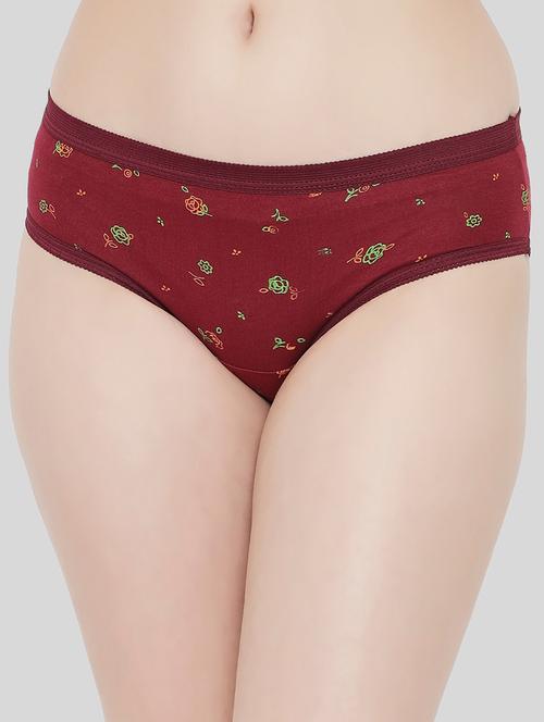 red cotton bikini panty - 19738599 - Standard Image - 0