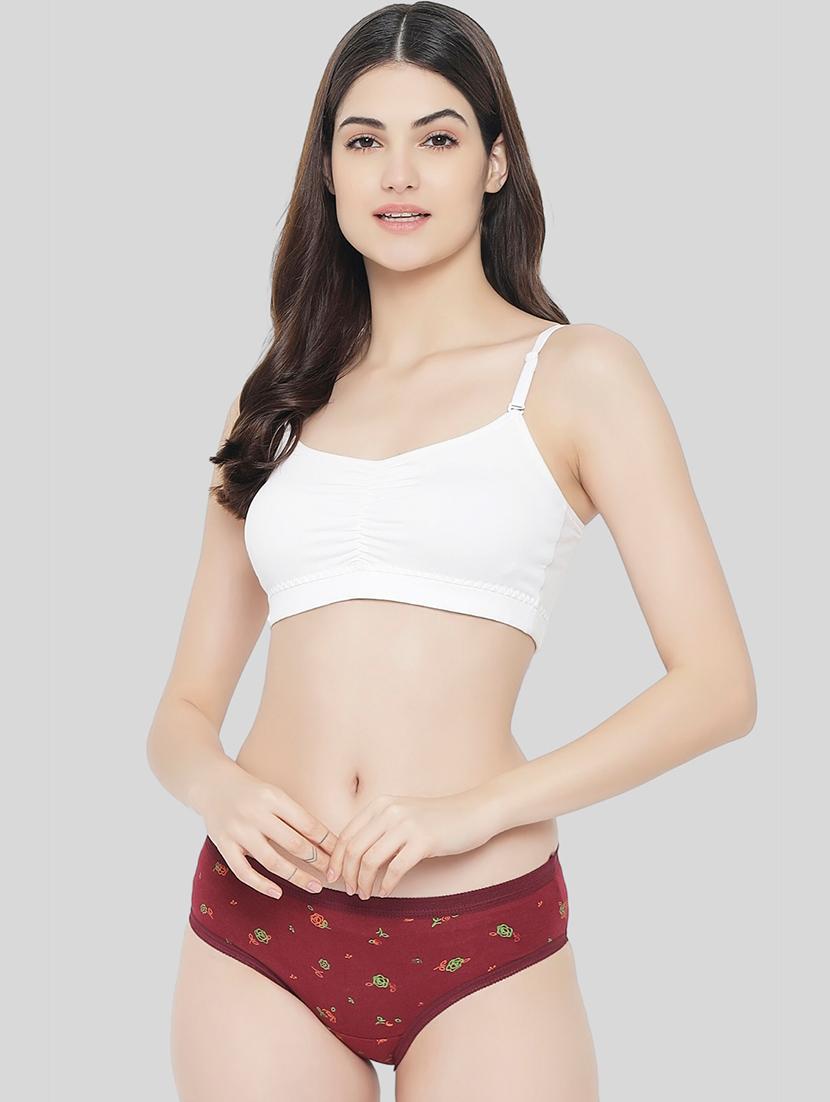 red cotton bikini panty - 19738599 - Standard Image - 3