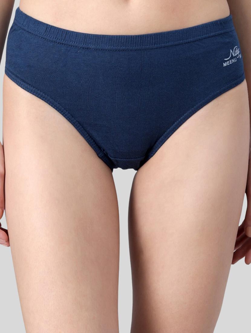 blue cotton bikini panty - 19738601 - Zoom Image - 0