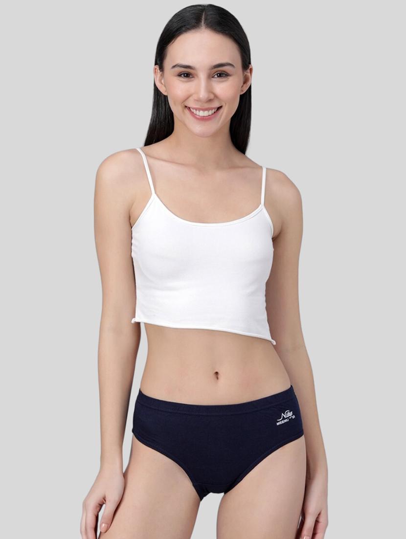 dark blue cotton bikini panty - 19738603 - Standard Image - 3