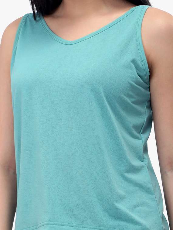 women's tank top v neck top - 19738609 -  Standard Image - 5