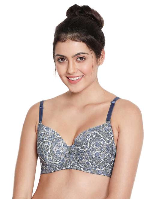blue nylon tshirt bra - 19740088 -  Standard Image - 0