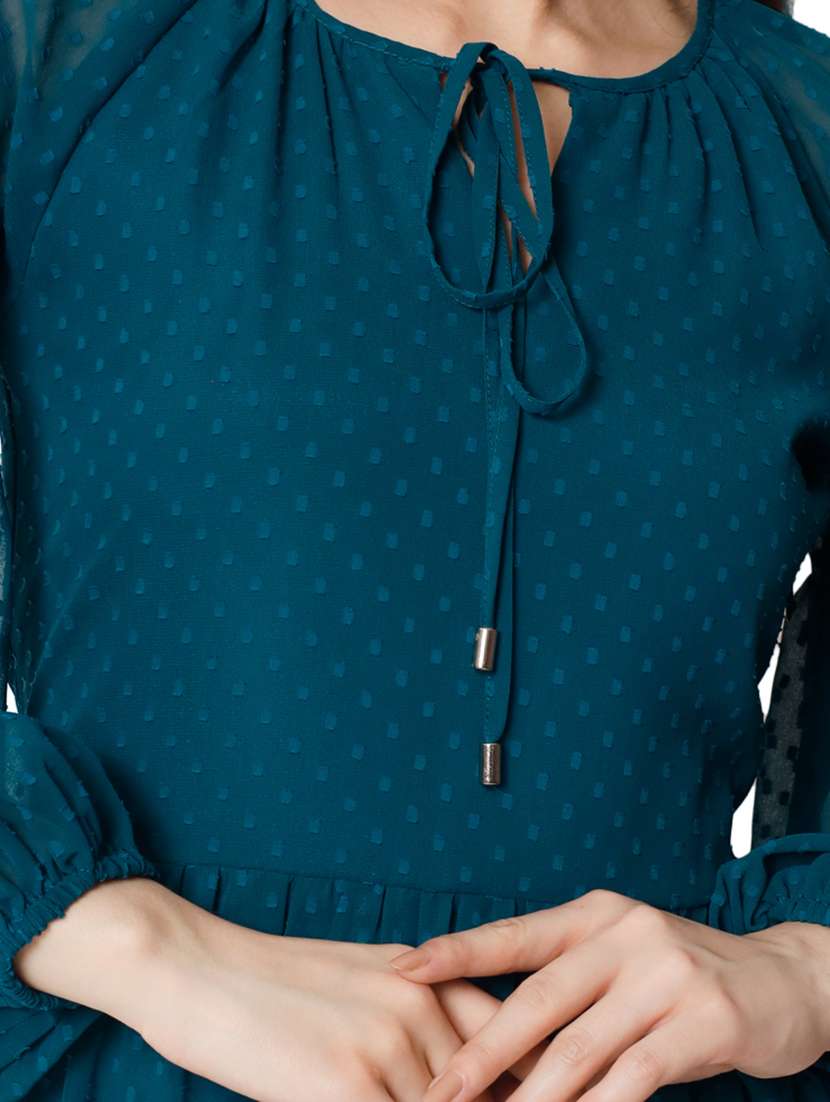 women's tiered dress swiss dots dress - 19743051 -  Standard Image - 3