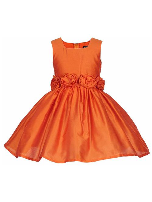 girls square neck sleeveless frock - 19743557 - Standard Image - 0