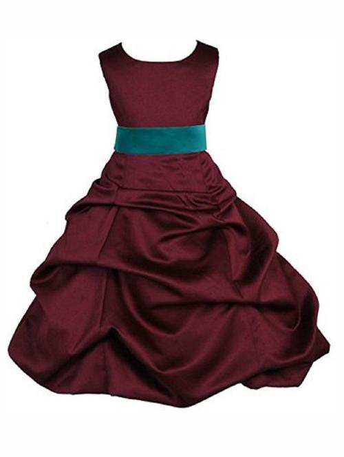 girls round neck sleeveless frock - 19743638 -  Standard Image - 0