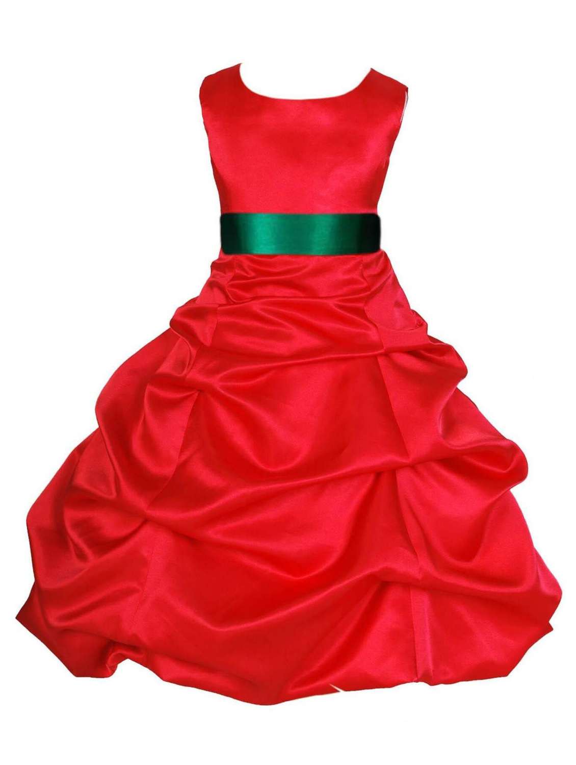 girls round neck sleeveless frock