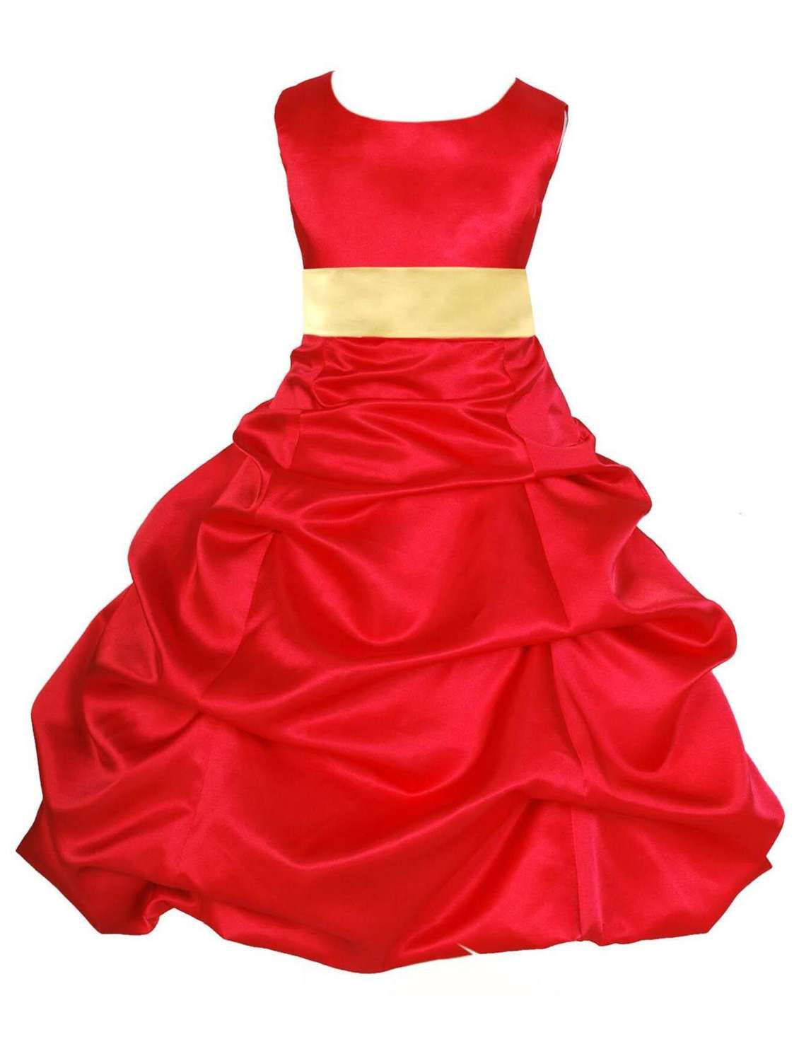 girls round neck sleeveless frock