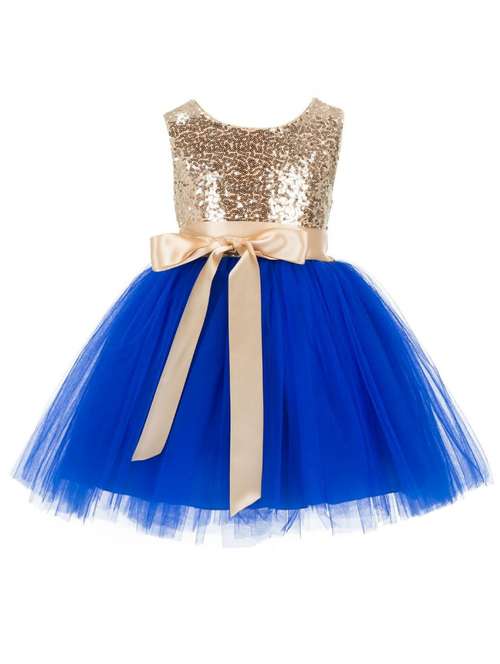 girls round neck sleeveless frock - 19743688 -  Standard Image - 0