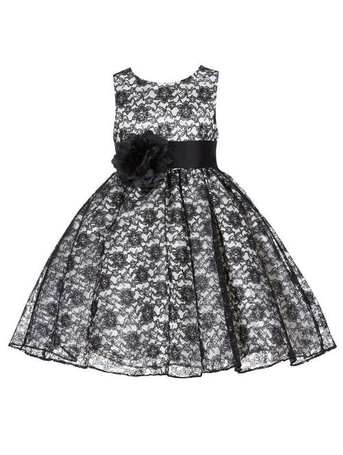 girls round neck sleeveless frock - 19743690 - Standard Image - 0