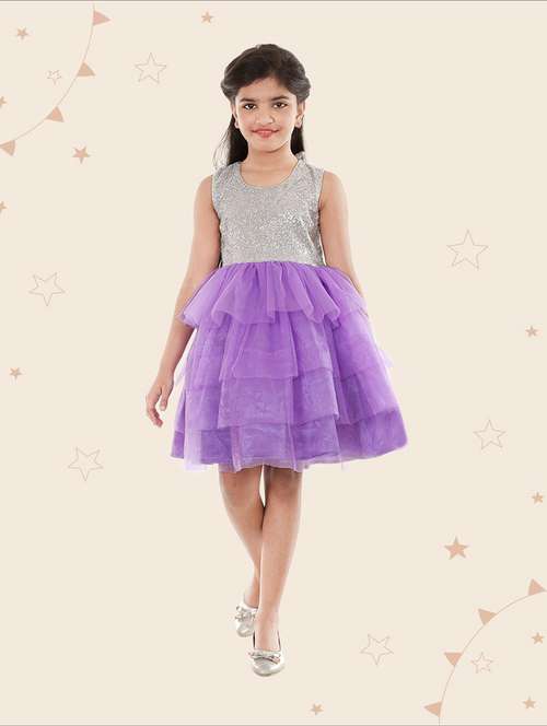 girls round neck sleeveless frock - 19743714 -  Standard Image - 0