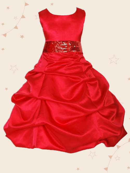 girls round neck sleeveless frock - 19743829 -  Standard Image - 0