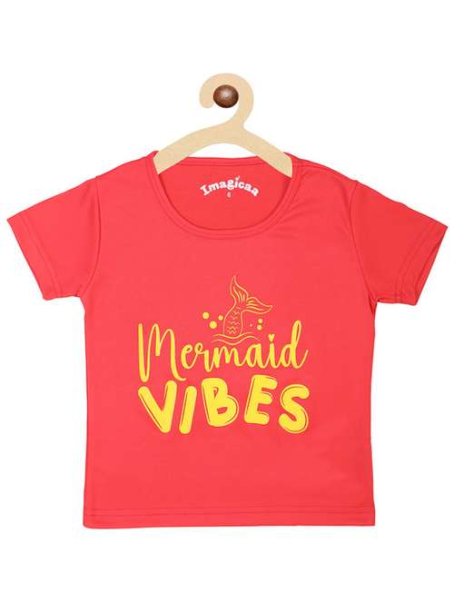 red girls printed tee - 19745458 - Standard Image - 0