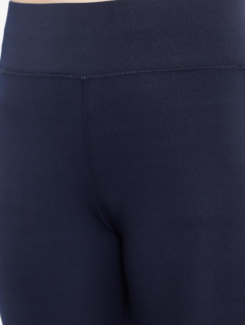 dark blue polyester jeggings - 19745815 - Standard Image - 3
