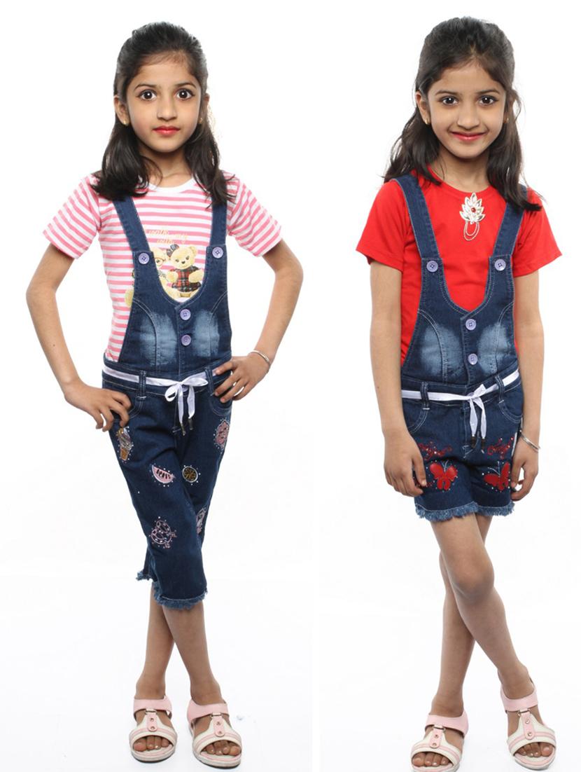 pack of 2 dungaree - 19745873 - Zoom Image - 0