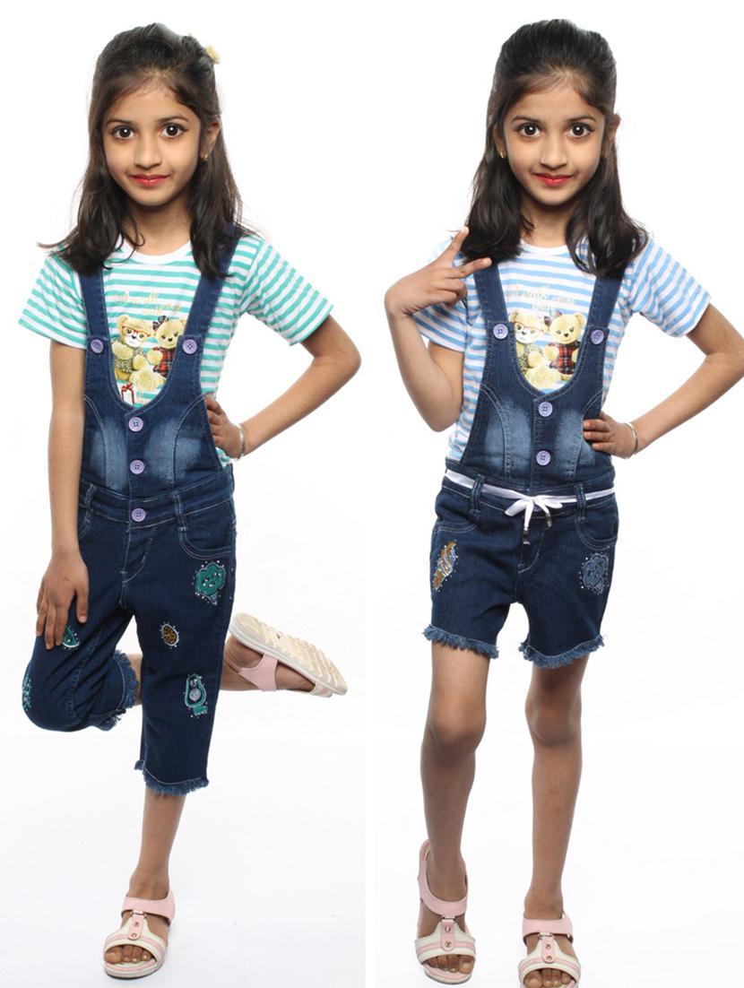 pack of 2 dungaree - 19745953 - Zoom Image - 0