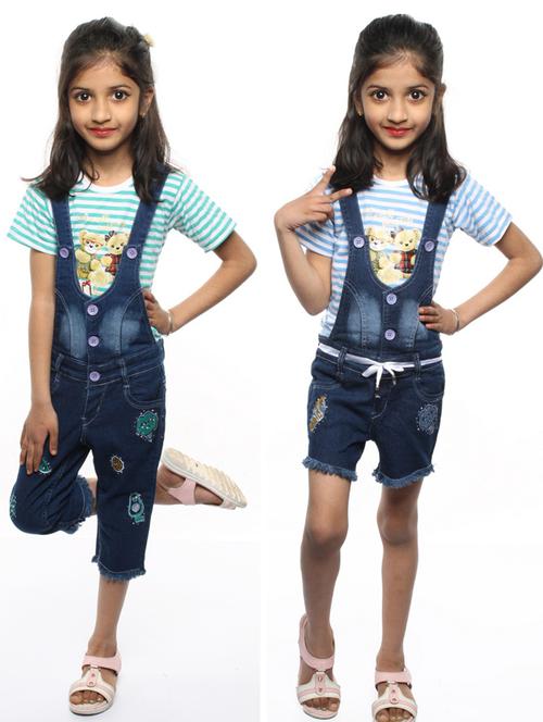 pack of 2 dungaree - 19745955 - Standard Image - 0