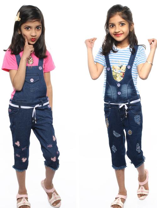 pack of 2 dungaree - 19745982 - Standard Image - 0