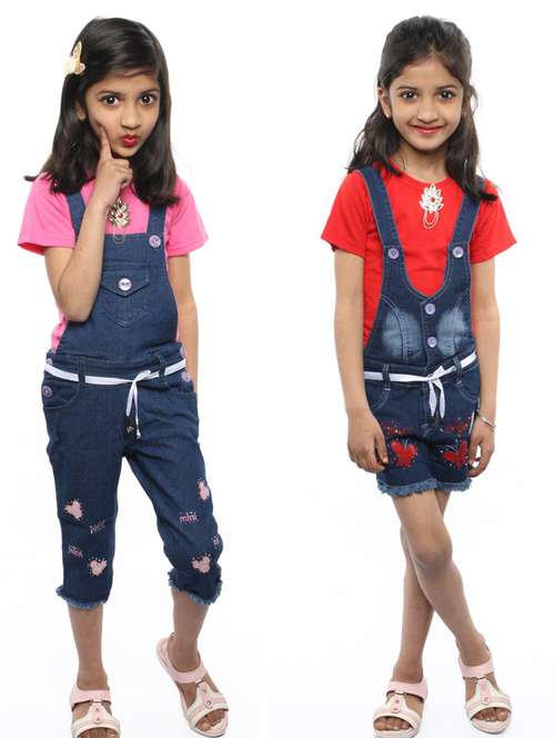 pack of 2 dungaree - 19745988 - Standard Image - 0