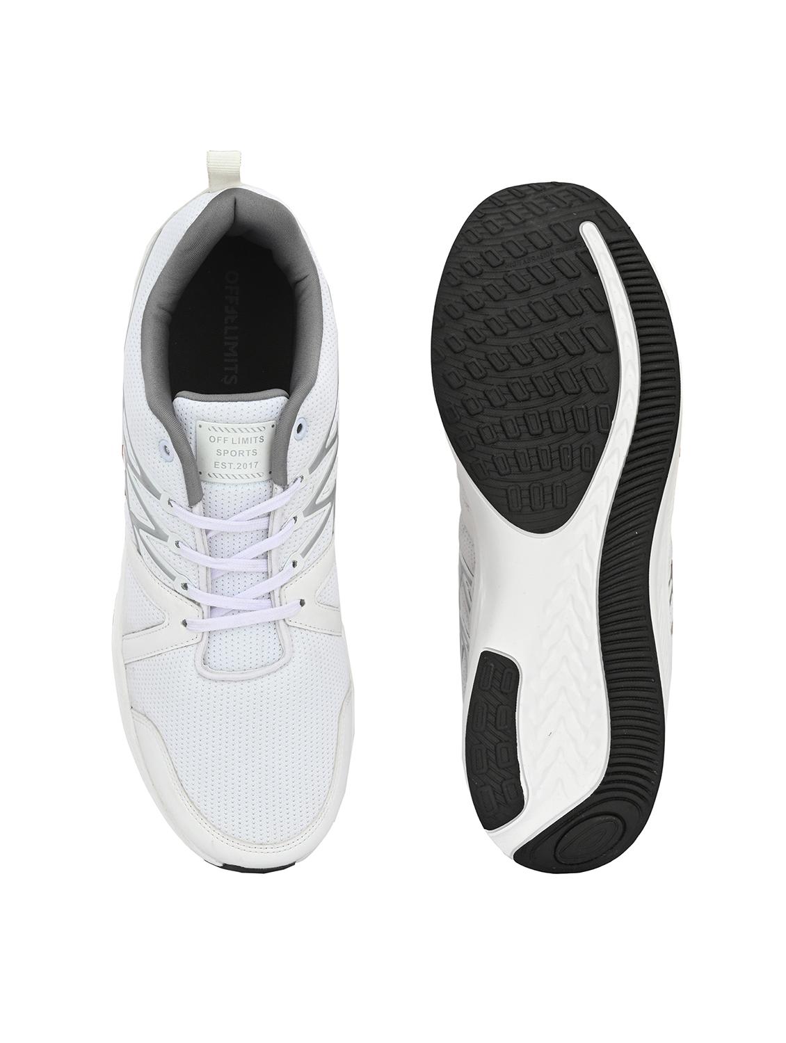 white synthetic sport shoe - 19747226 - Standard Image - 3