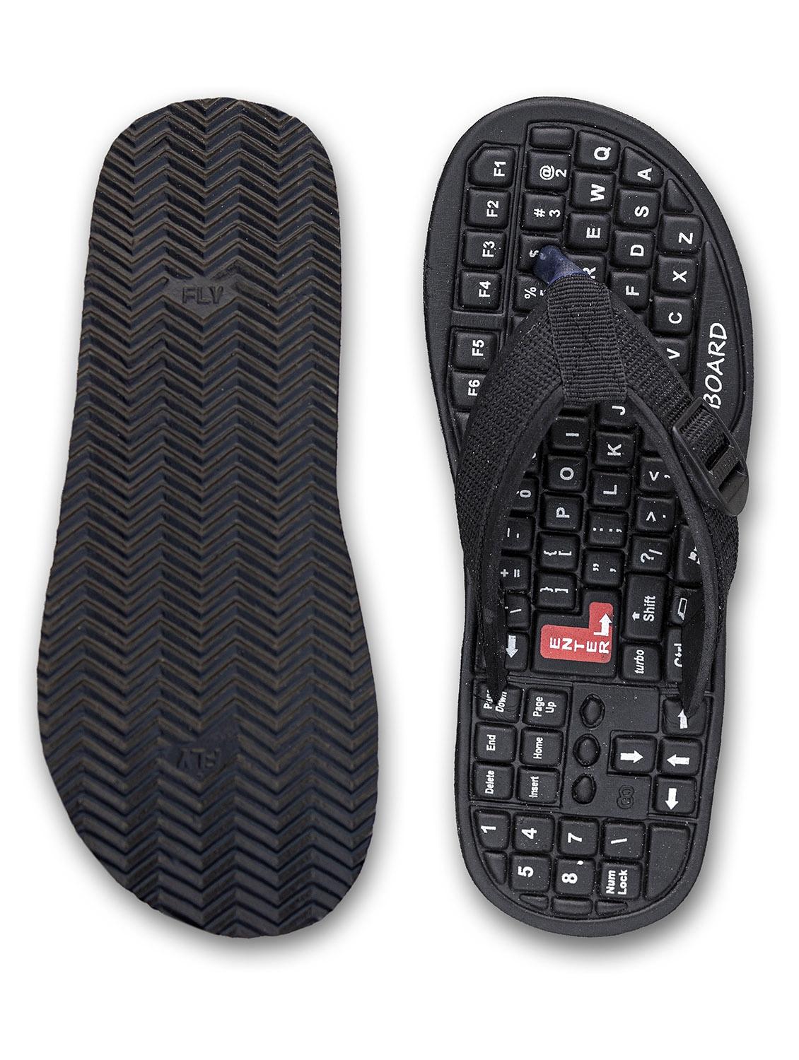 men slip on toe seperator flip flop - 19748093 - Standard Image - 3