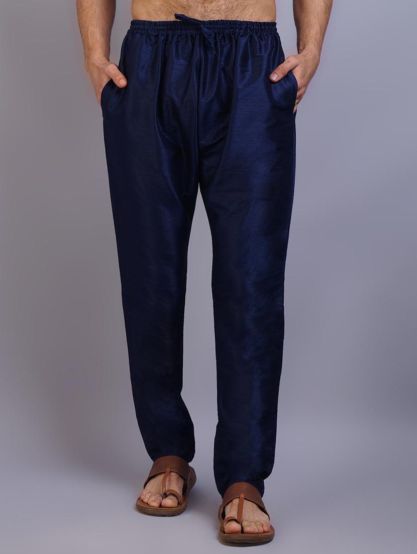 men mandarin collar solid kurta pyjama set with nehru jacket - 19750166 - Standard Image - 3