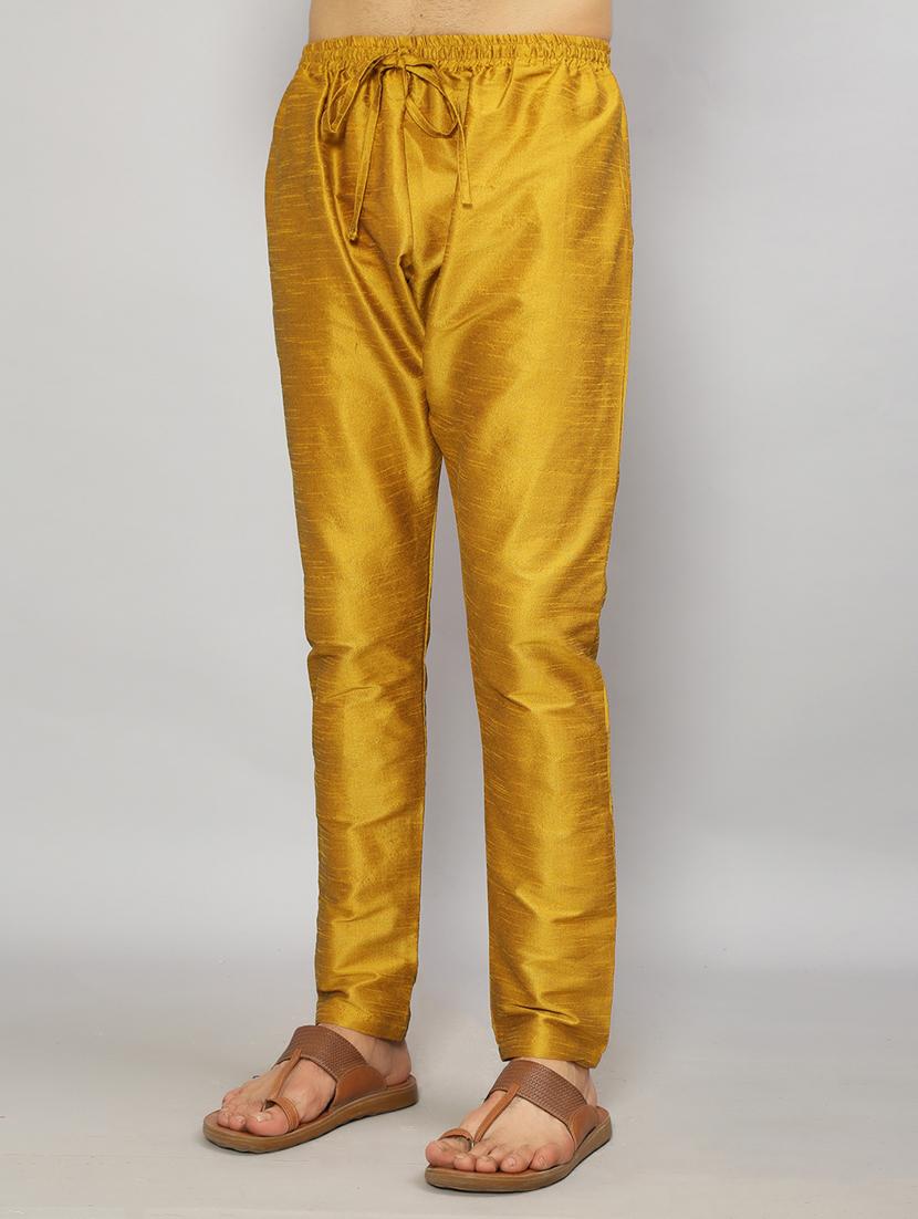 mandarin neck solid kurta pyjama with jacket - 19750181 - Standard Image - 5