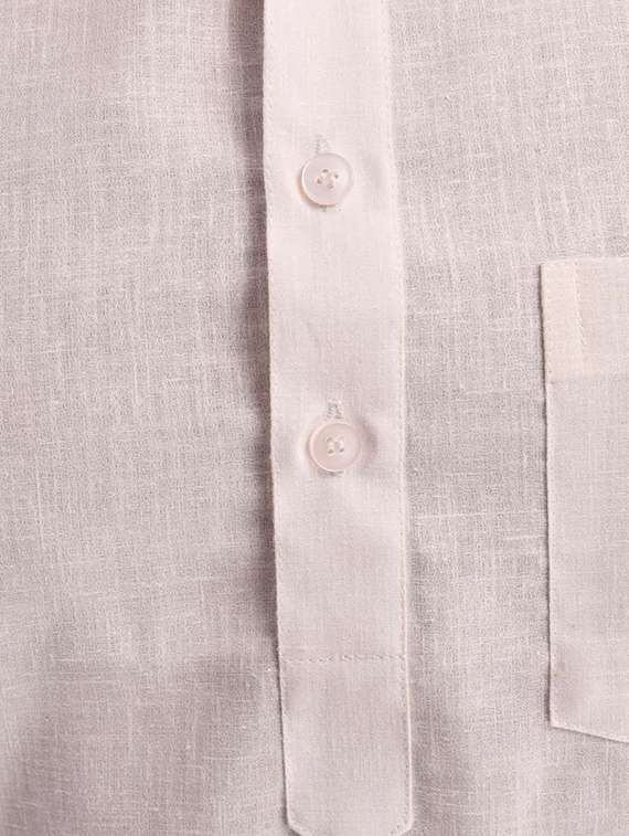 mandarin neck solid kurta pyjama set - 19754273 - Standard Image - 3