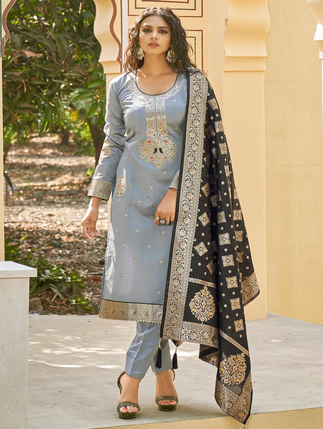 woven unstitched suits - 19754832 - Zoom Image - 0