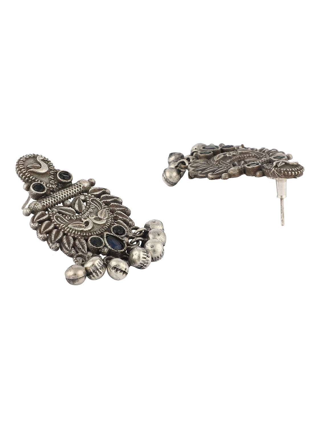 Silver Brass Studs Earring