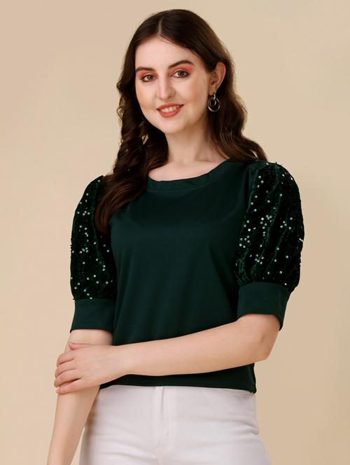 self design regular top - 19755430 - Standard Image - 0