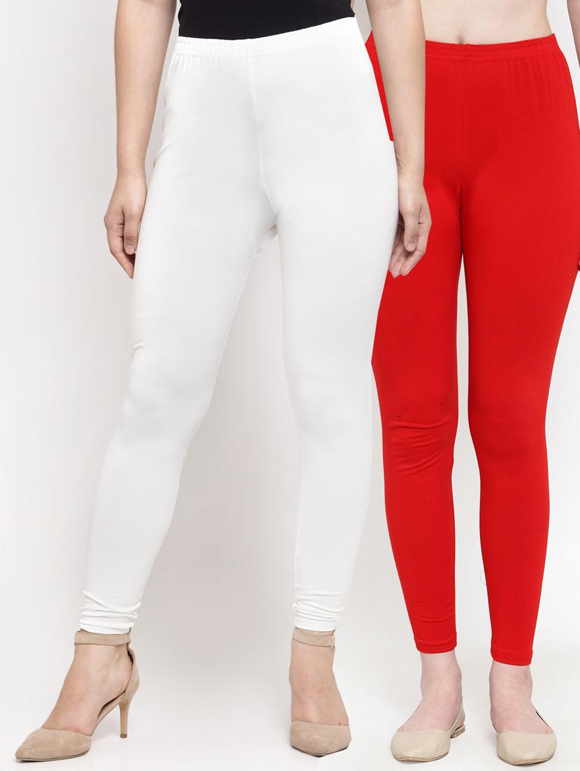 pack of 2 solid leggings - 19756693 -  Zoom Image - 0
