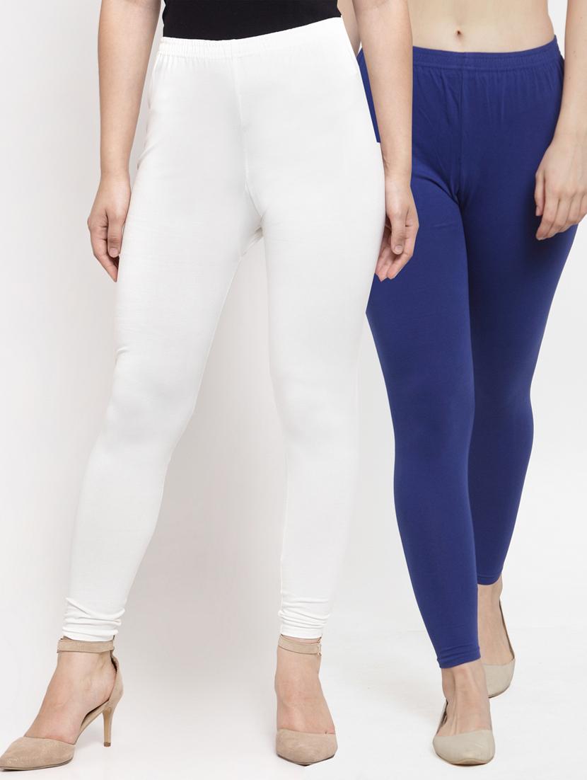 pack of 2 solid leggings - 19756695 - Zoom Image - 0
