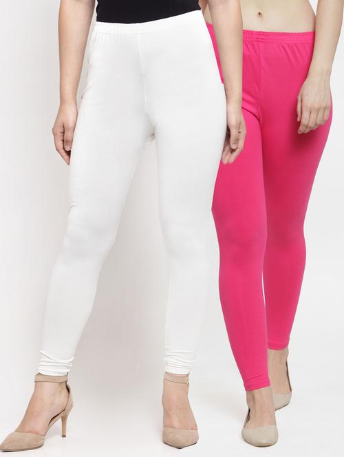 pack of 2 solid leggings - 19756697 - Standard Image - 0
