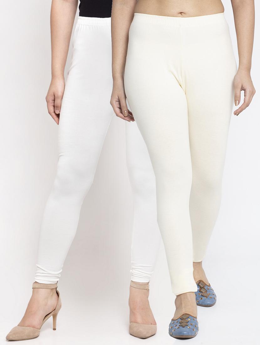 pack of 2 solid leggings - 19756714 - Zoom Image - 0