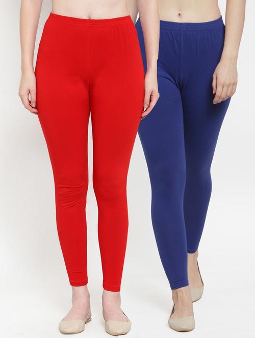 pack of 2 solid leggings - 19756719 -  Standard Image - 0