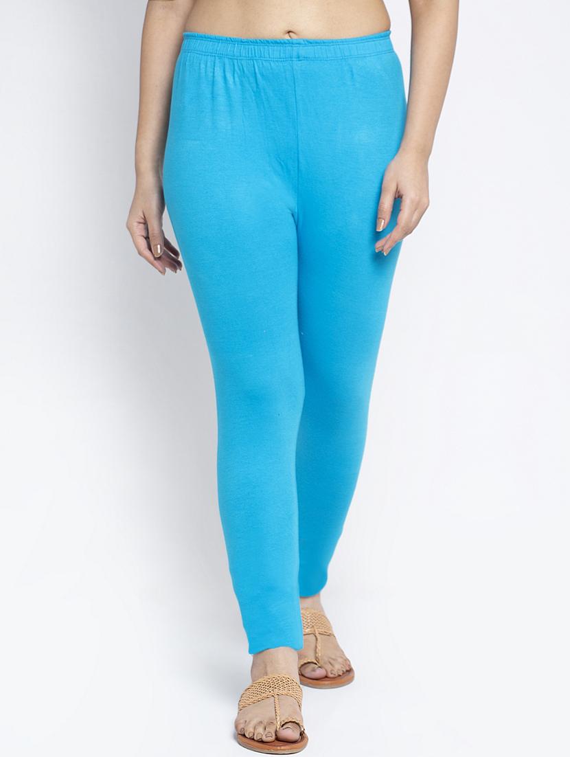 pack of 2 solid lycra leggings - 19756763 - Standard Image - 3