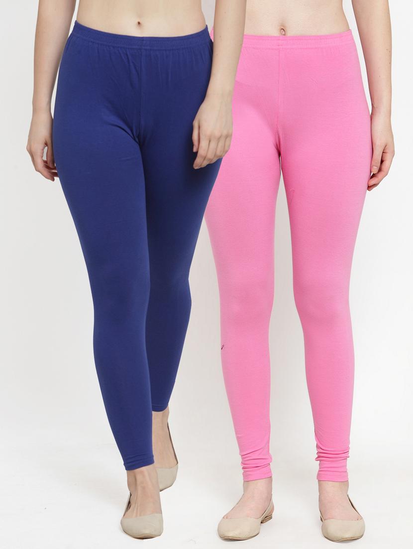 pack of 2 solid leggings - 19756769 - Zoom Image - 0