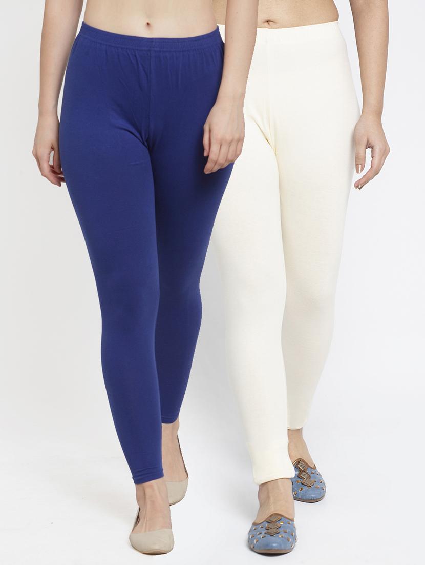 pack of 2 solid leggings - 19756783 - Zoom Image - 0