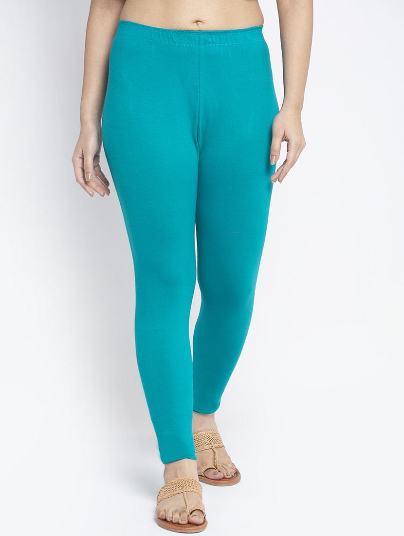pack of 2 solid lycra leggings - 19756784 - Standard Image - 3