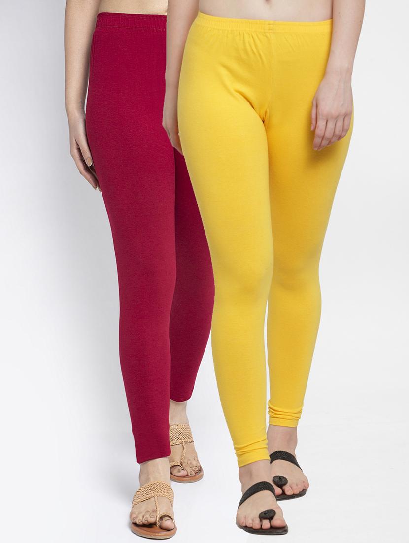 pack of 2 solid leggings - 19756793 -  Zoom Image - 0