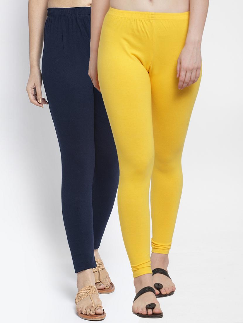 pack of 2 solid leggings - 19756796 - Zoom Image - 0