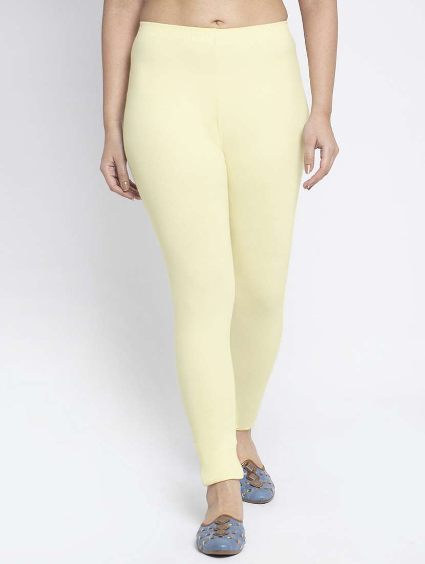 pack of 2 solid lycra leggings - 19756891 -  Standard Image - 3