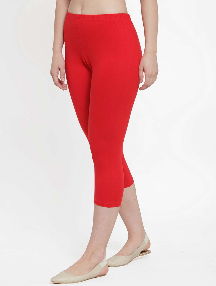 pack of 3 multi colored capri leggings - 19757265 - Standard Image - 3