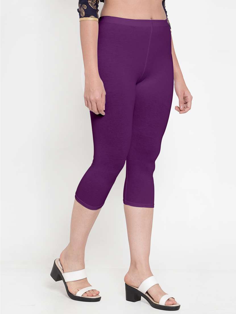 pack of 3 multi colored capri leggings - 19757363 -  Standard Image - 3
