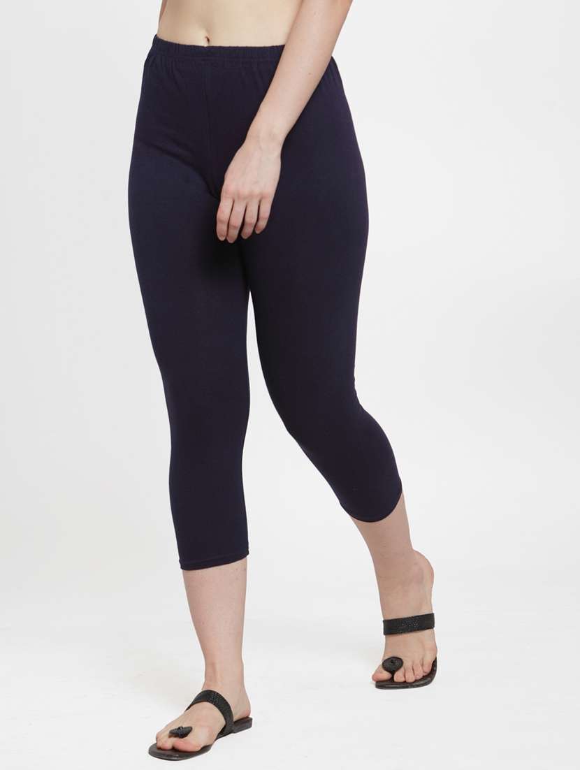 pack of 3 multi colored capri leggings - 19757371 - Standard Image - 3