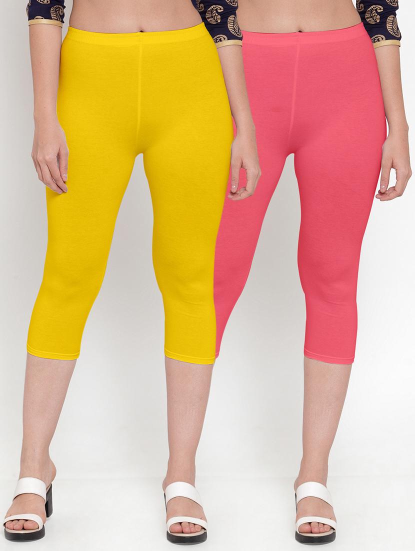 gracit women's capri leggings combo - 19757481 -  Zoom Image - 0