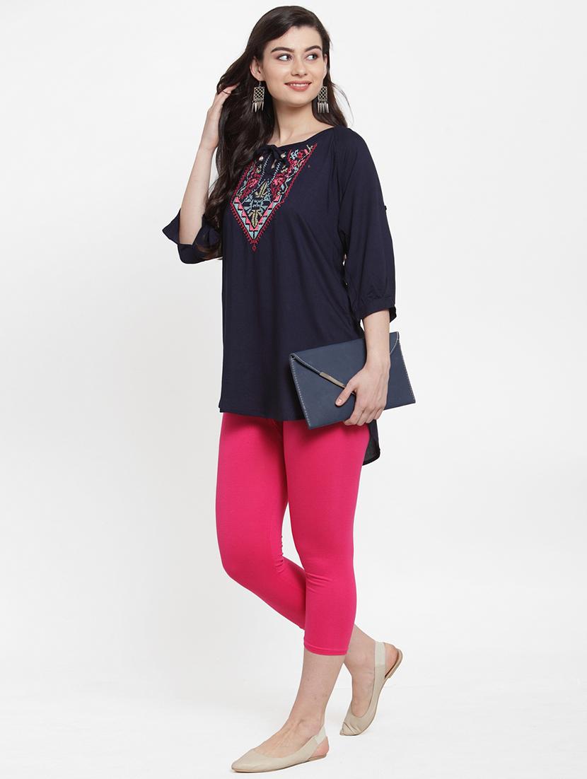 gracit women's capri leggings combo - 19757492 - Standard Image - 5