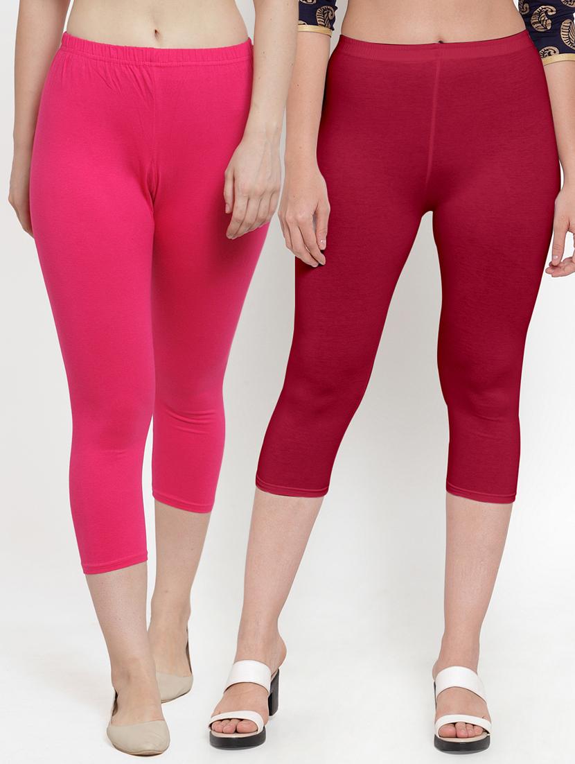 gracit women's capri leggings combo - 19757493 -  Zoom Image - 0
